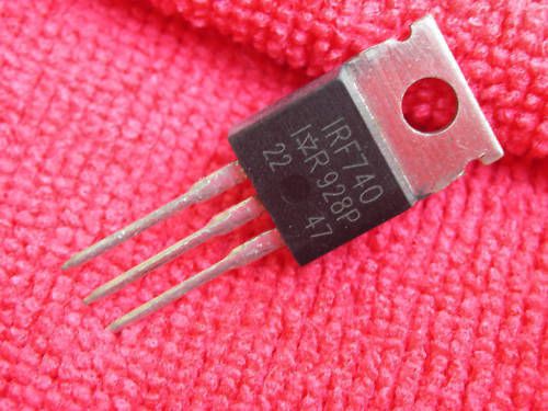 20Pcs IRF740 TO-220 Power MOSFET N-Channel Transistor