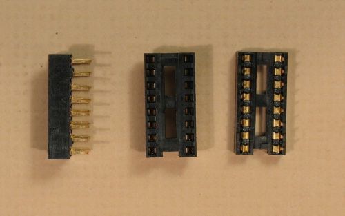 DIP IC Sockets, 16 Pin, 25 pieces