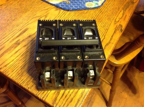 Heinemann electric panel mount 30 amp circuit breaker for sale