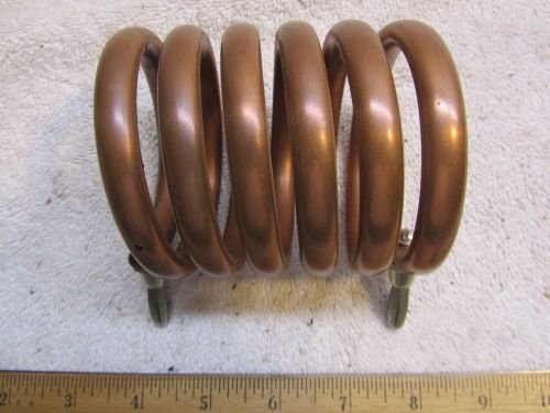 Copper Tube Inductor Coil - 5 Turns, 3&#034; Diameter