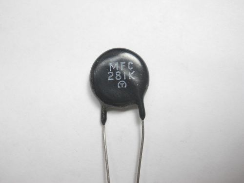 MOV, Metal Oxide Varistor 280 Volt 20 Amp MFC14D281K (QTY 10 ea)K1