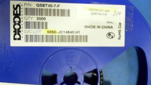 50-pcs diode/rectifier schottky barrier diodes qsbt40-7-f 407 qsbt407 for sale