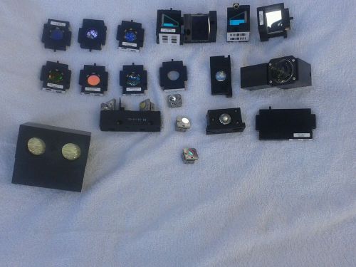 Various laser mirrors and filters from a GE typhoon