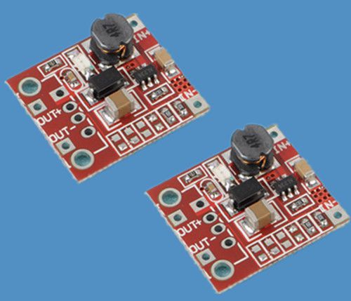 2pcs dc-dc 3v to 5v step up power supply converter boost module 1a for sale