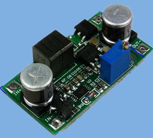 Dc-dc 5-25v buck and boost voltage converter voltmeter adjustable 5v-25v for sale