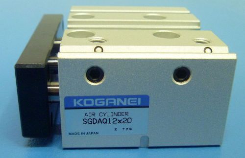 Koganei SGDAQ12X20 (-ZE155A1) Air Pneumatic Cylinder with Guides
