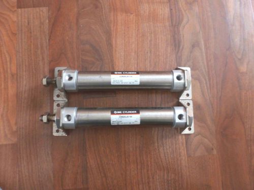 LOT OF 2 SMC CYLINDERS CDM2KL40-150 *NEW OLD STOCK*