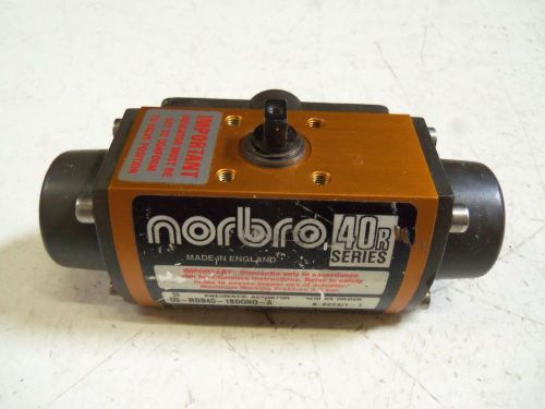 NORBRO 05-RDB40-1SD0N0-A PNEUMATIC ACTUATOR *USED*