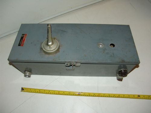 Westinghouse combination motor control contactor starter disconnect switch size0 for sale