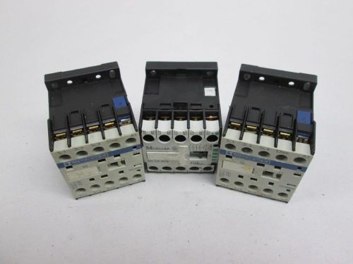 Lot 3 telemecanique assorted  lc1k-0610-b7 dil er-40-g contactors d305552 for sale