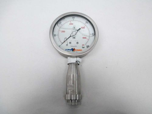 New niro soavi om 74-01 6-56716 nuova fima pressure 0-600bar gauge d353233 for sale