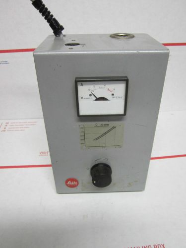 Leitz lamp power supply as is for microscopes  bin#genl for sale
