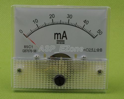 Dc ammeter head pointer 50ma for sale