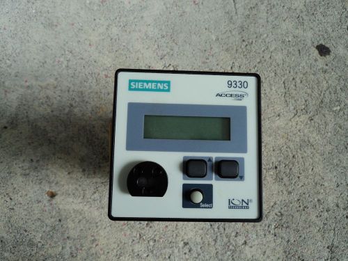 Siemens 9330 ION Power Meter Model 9330DC-100-0ZZZZA