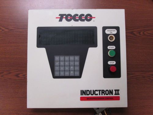 Tocco Inductron II Control Panel 0546ASSY30687-01  MAIN PANEL D209518