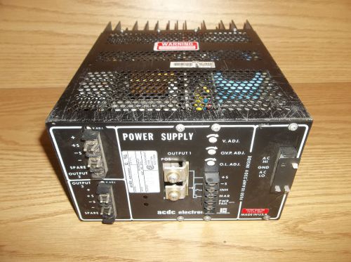 acdc electronics POWER SUPPLY model RT301-3