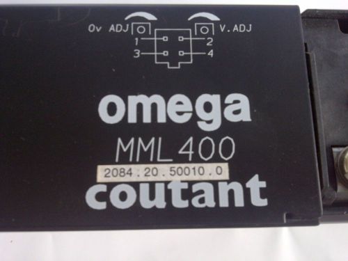 OMEGA  COUTANT MML400 POWER SUPPLY CODE:MML400-5A12C12C