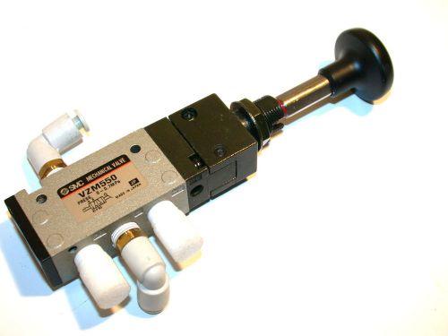 Smc mechanical switch 3 port air valve vzm550 -free shipping for sale