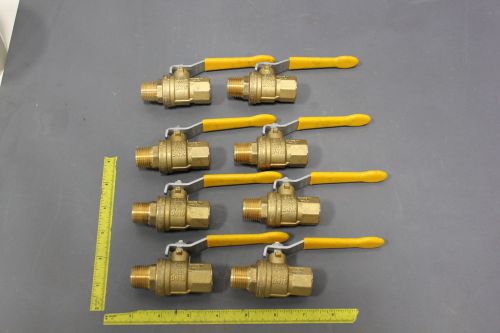 8 new rub 1/2&#034; brass ball valve 600cwp s92 150wsp 5g fm 400wp(s10-4-102h) for sale