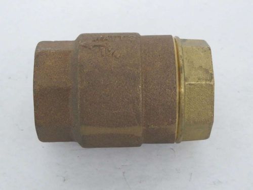 Watts 1-1/4 in npt bronze 400 threaded horizontal lift check valve b380099 for sale