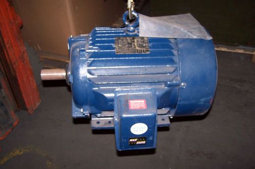 New marathon 20 hp electric motor 230/460 vac 1175 rpm 256t frame 3 phase for sale