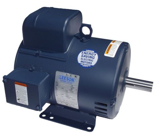 7.5 HP 3450 RPM 184T 208-230V Leeson Electric Motor # 132044 ~NEW~*FREE SHIPPING