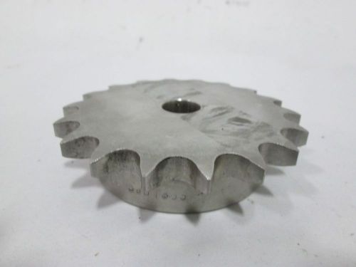 NEW RYLE 50B18SS STAINLESS 5/8IN ROUGH BORE CHAIN SINGLE ROW SPROCKET D314385