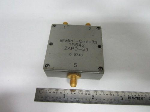 Mini circuits zapd-21 splitter rf microwave frequency bin#f6-29 for sale