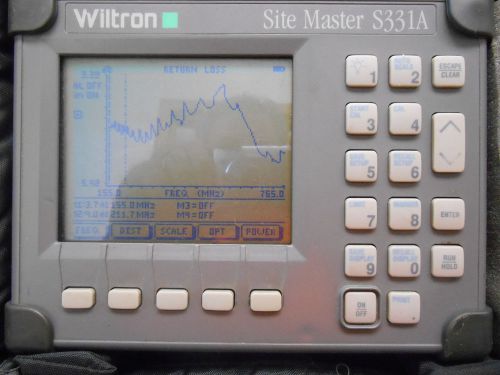 Wiltron SiteMaster S331A  antenna analyzer