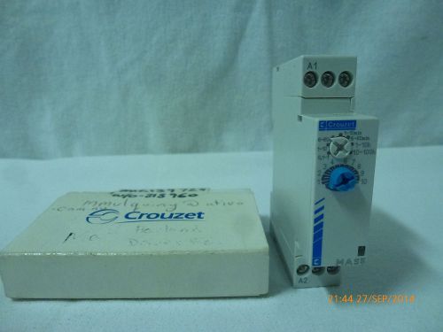 Crouzet MAS5 88-826-014 Timer 0.1s-100h 24-240VAC/DC 0.7A 20C New