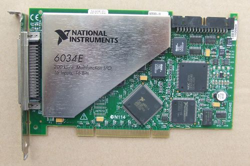 NATIONAL INSTRUMENTS NI PCI-6034E DAQ Card 1875760-01
