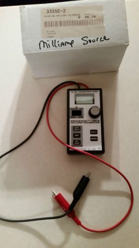 Altek pocketcal 134-2 pocketcal milliamp calibrator for sale