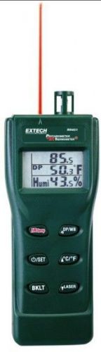Extech RH401 Psychrometer + Infrared Thermometer