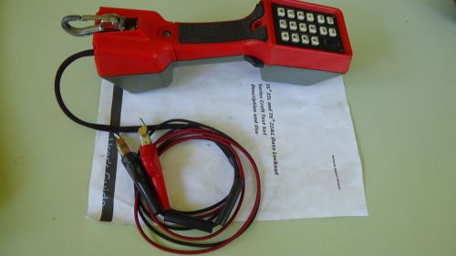 Nice fluke harris ts22l  butt set telephone tester abn leads manual warranty for sale