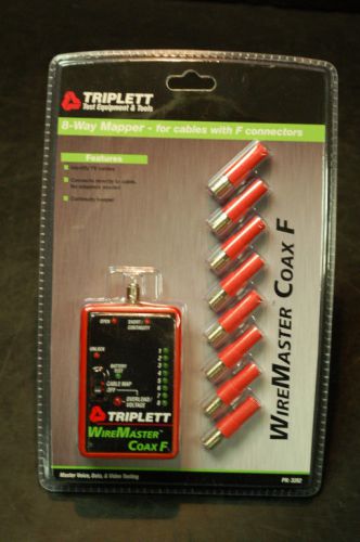 Triplett 3282 WireMaster Coax F 8-Way Cable Mapper (NOS)