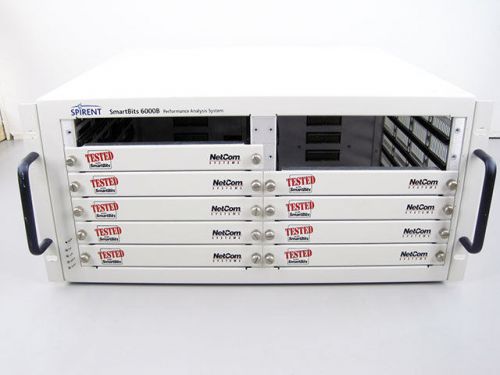 Spirent netcom smartbits smb-6000b lan network analyzer &amp; smb-0001a controller for sale