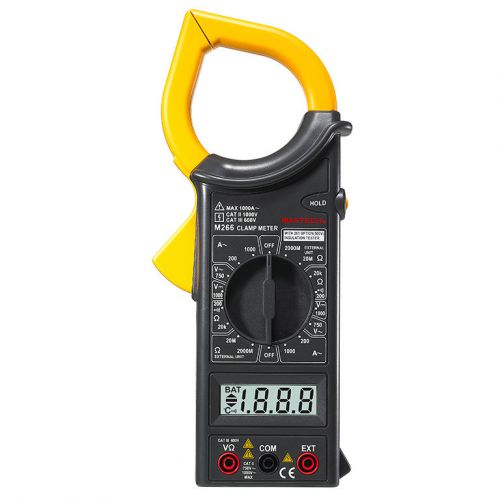 Mastech m266 dc voltage resistance digital ac clamp meter for sale