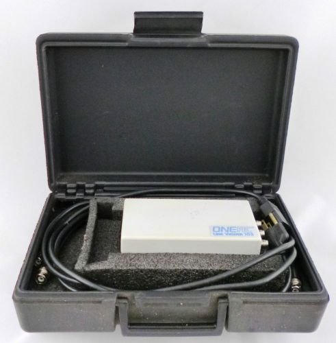 Oneac line viewer lv-103, hard carry case, all cables, documentation, 120/240vac for sale