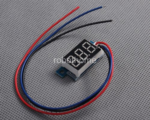 RED 0-30V LED Panel Meter Digital Voltmeter DC brand new