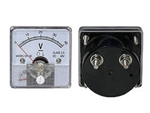 40V Analog Voltmeter - Voltomierz analogowy 40V