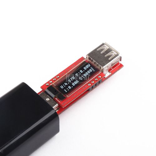 USB Voltage Current Meter Tester OLED Display 3V-10V 0-3.3 A Ampere Voltmeter