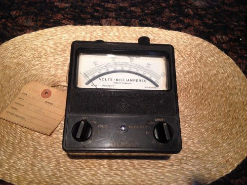 Vintage Voltmeter/Ammeter