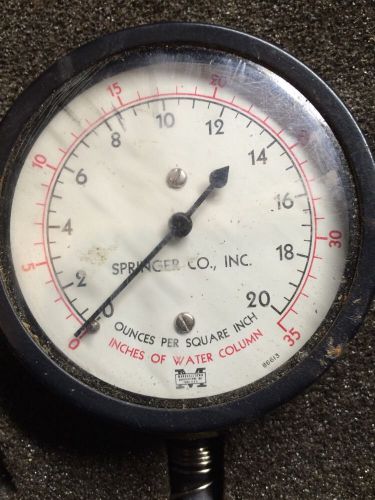 Springer co inc testing meter for sale