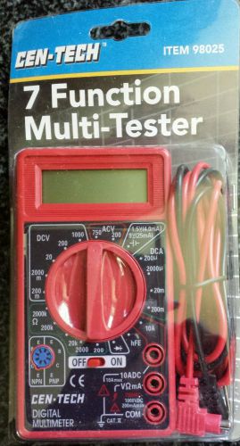 New 7 function tester digital multimeter - New in box - No reserve