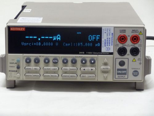Keithley 2410 High-Voltage SourceMeter w/ Measurements up to 1100V and 1A