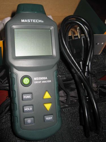 Turerms circuit analyzer rcd gfci socket test wiring identify ms5908 vs suretest for sale