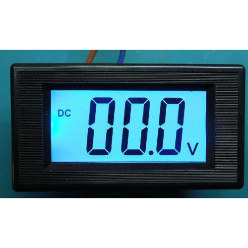 79*43*25mm digital voltage meter panel meter lcd voltmeter dc 18-80v blue light for sale