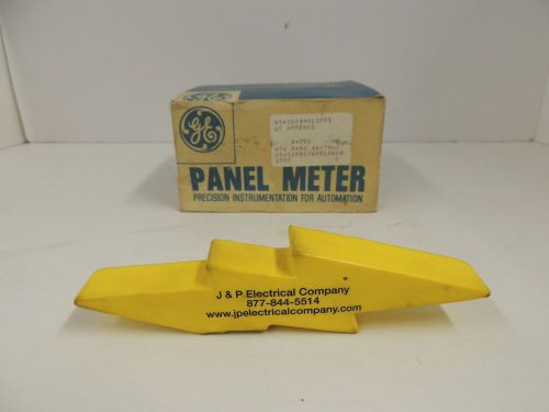 General Electric Panel Meter, Type 250-4, Range 0-5A AC, Scale 0-75A AC, NIB