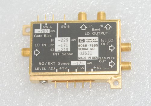 Hp/agilent 5086-7885 switch local oscillator distribution amplifie for sale