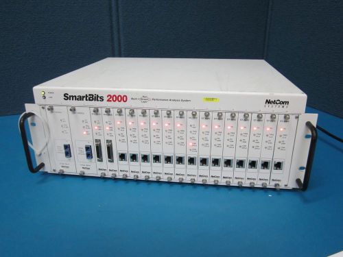 Spirent NetCom Smartbits SMB 2000 AT-9915CS WN-3405 ST-6410 ML-7710